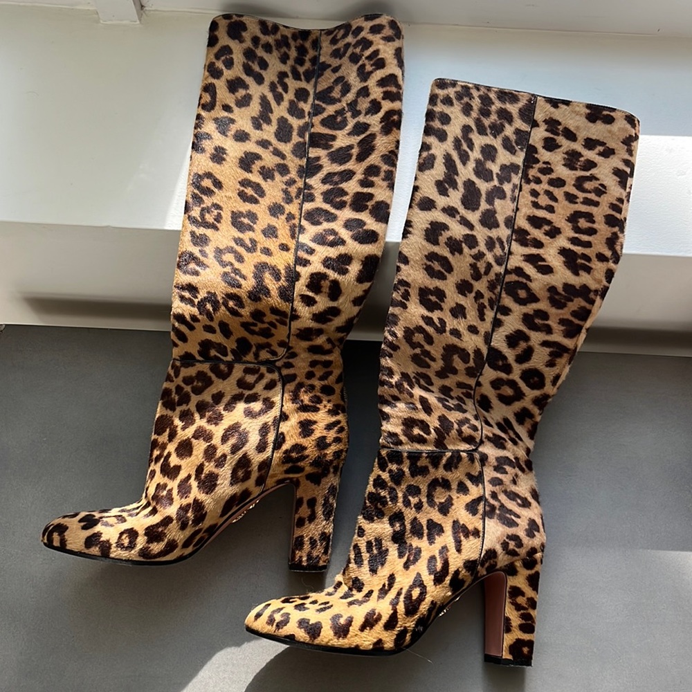 Aquazzura boots 🐆